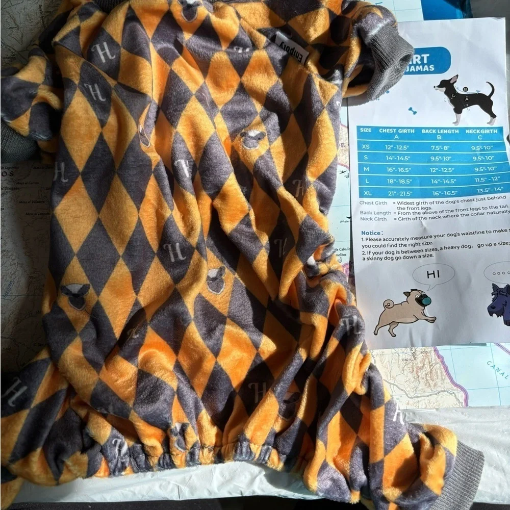 Dog Pajamas for Small Dogs Breed Soft Puppy  Jumpsuit Comfortable Pet Clothes